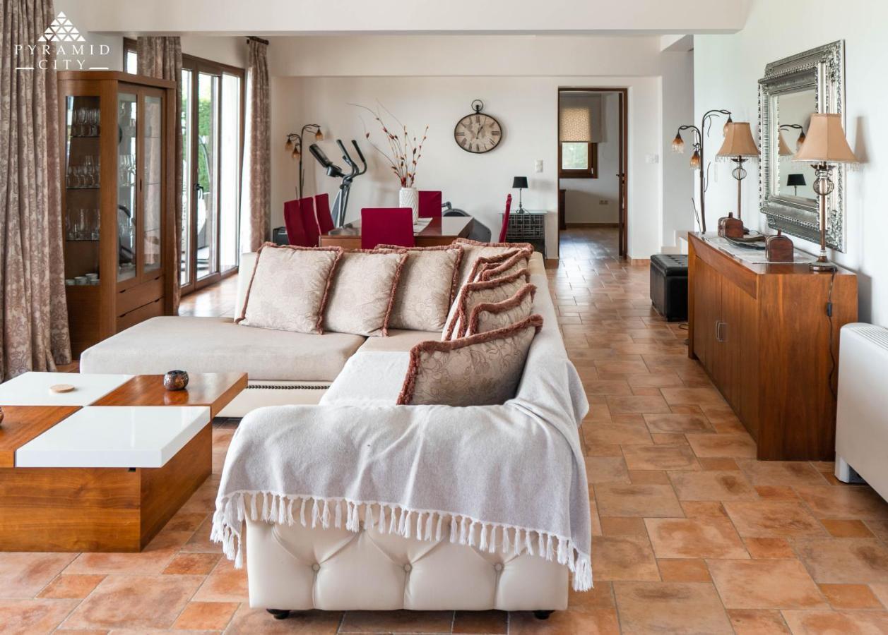 Luxury Villa Hera - Beachfront Rodas Exterior foto